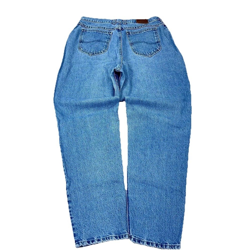 Vintage Lee Jeans Women 16 Tapered Fit‎ High Rise Mom Baggy USA 80s 90s 32x30